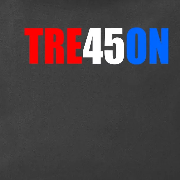 Tre45on Treason Anti Trump Zip Tote Bag