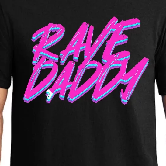 Techno Rave Edm Rave Daddy Pajama Set