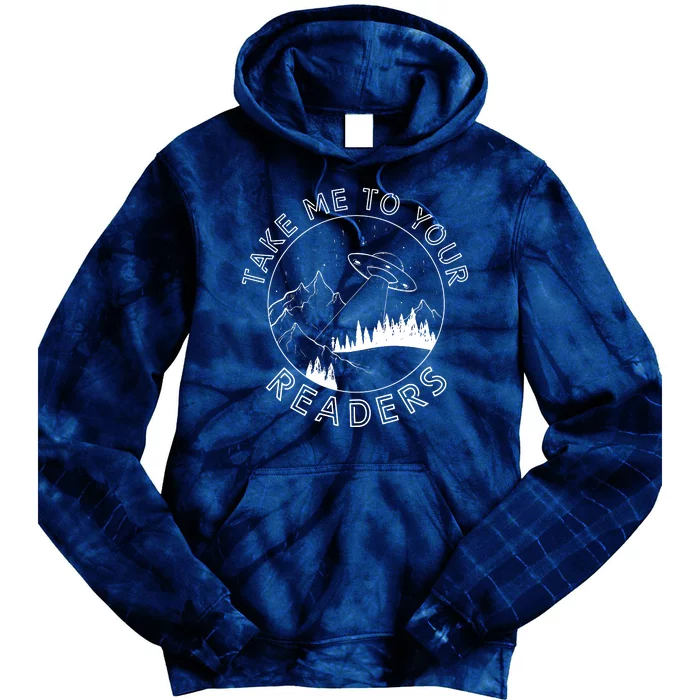 Take Reading English Teacher Library Alien Space Tie Dye Hoodie