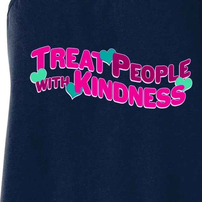 Treat People With Kindness Women's Racerback Tank