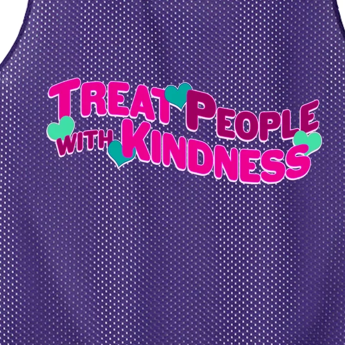 Treat People With Kindness Mesh Reversible Basketball Jersey Tank