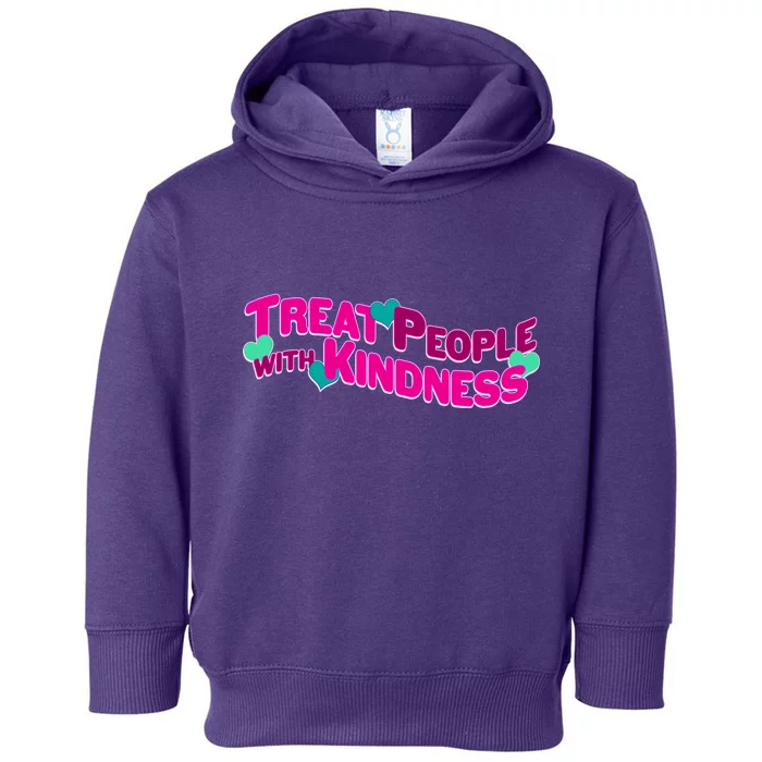 Treat People With Kindness Toddler Hoodie