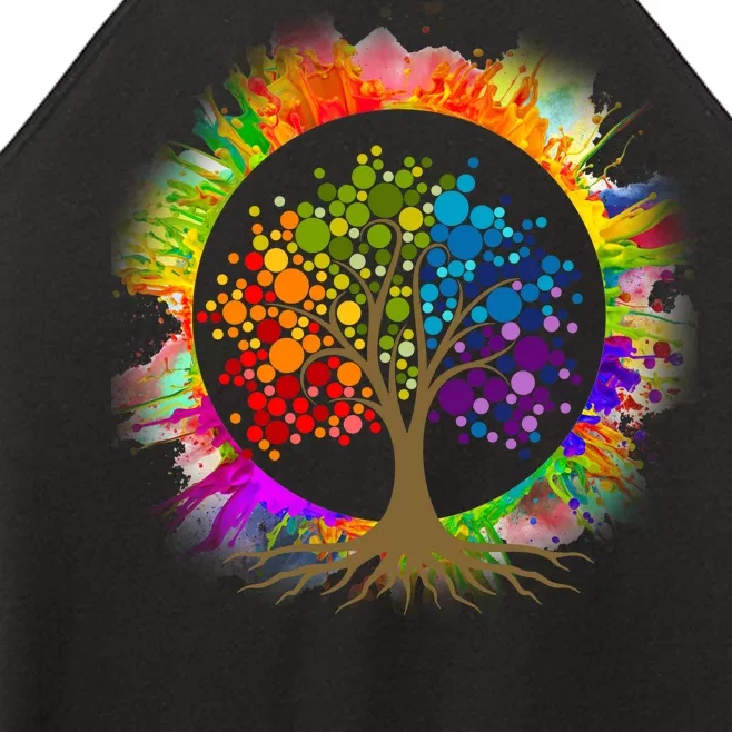 Tree Of Life Women’s Perfect Tri Rocker Tank