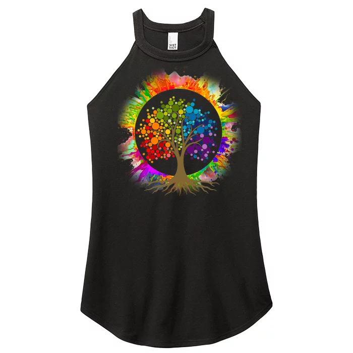 Tree Of Life Women’s Perfect Tri Rocker Tank