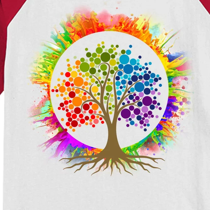 Tree Of Life Kids Colorblock Raglan Jersey