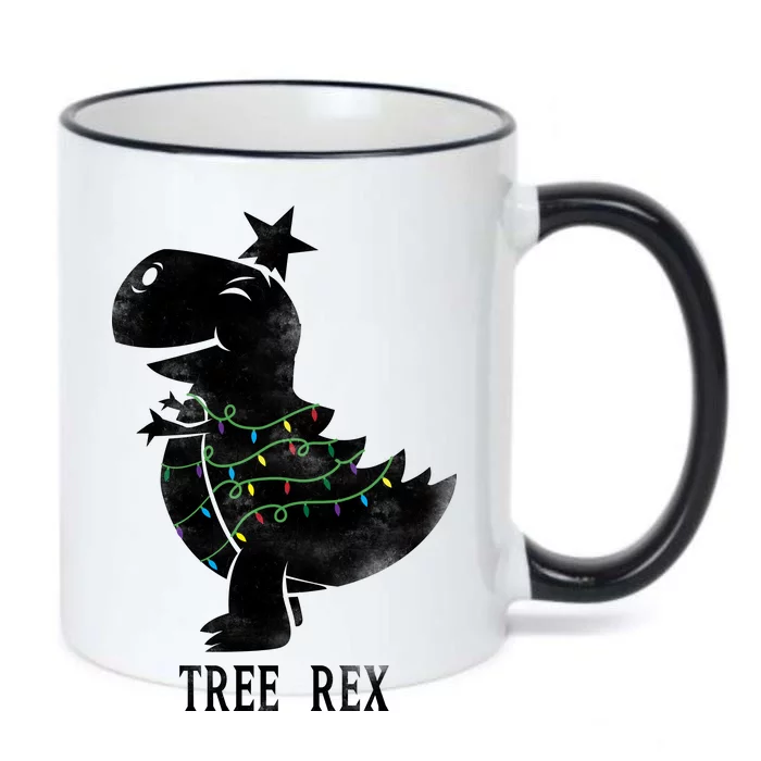 Tree Rex Black Color Changing Mug