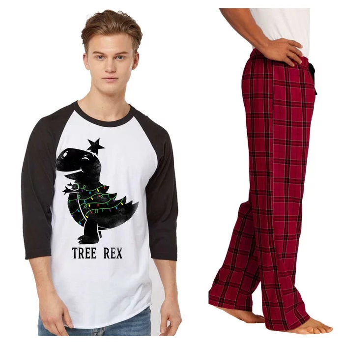 Tree Rex Raglan Sleeve Pajama Set