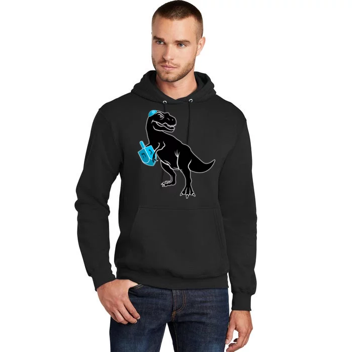 Trex Jewish Dreidel Tall Hoodie