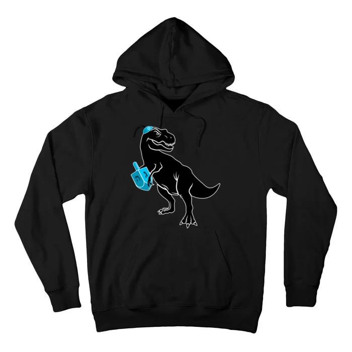 Trex Jewish Dreidel Tall Hoodie