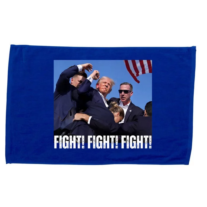 Trump Rally Fight Trump Rally Fight! Fight! Fight! Microfiber Hand Towel