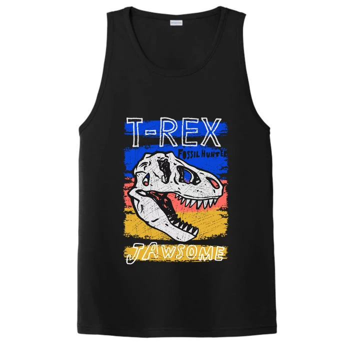 T Rex Fossil Hunter Jawsome Performance Tank