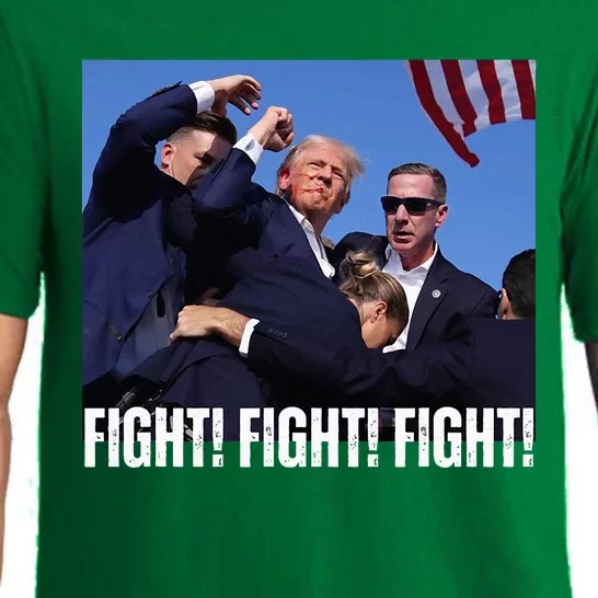 Trump Rally Fight Trump Rally Fight! Fight! Fight! Pajama Set