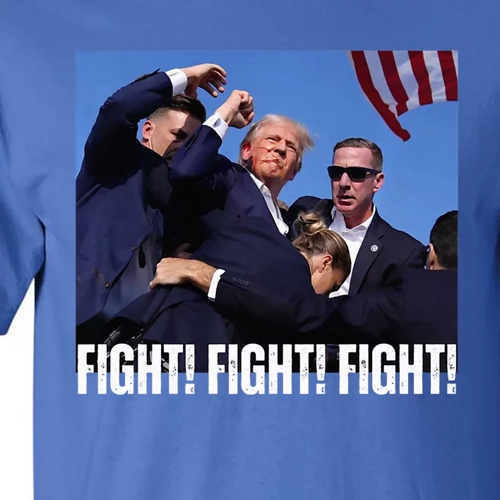 Trump Rally Fight Trump Rally Fight! Fight! Fight! Premium Tall T-Shirt