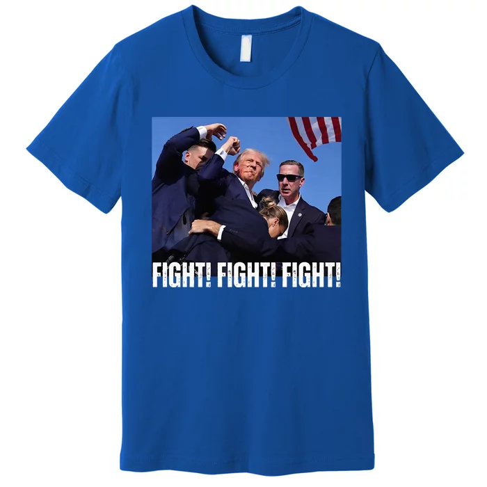 Trump Rally Fight Trump Rally Fight! Fight! Fight! Premium Premium T-Shirt