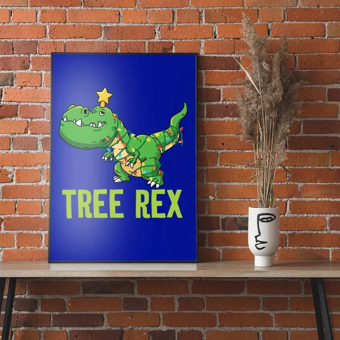 Tree Rex Funny Trex Christmas Funny Dinosaur Lover Holiday Gift Poster