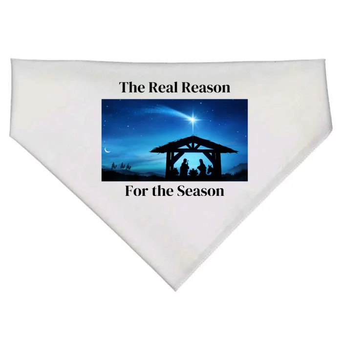 The Reason For The Season USA-Made Doggie Bandana