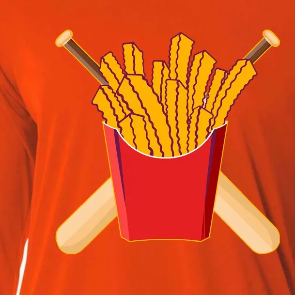 Team Rally Fries Cooling Performance Long Sleeve Crew