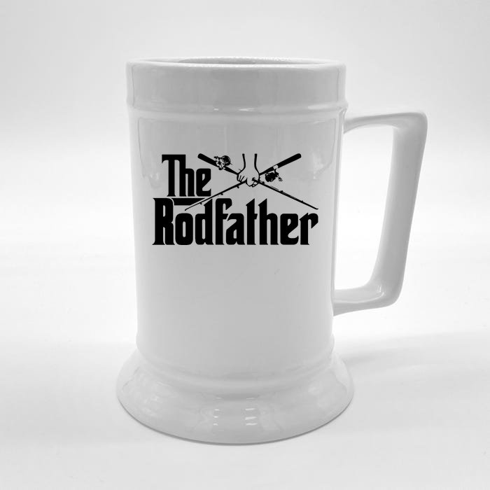 The Rodfather Funny Front & Back Beer Stein