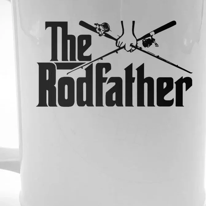 The Rodfather Funny Front & Back Beer Stein