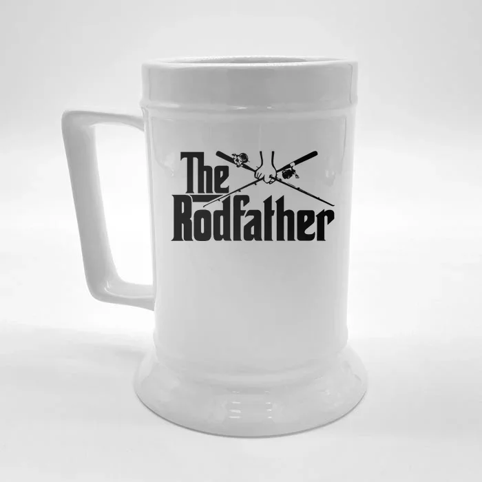 The Rodfather Funny Front & Back Beer Stein