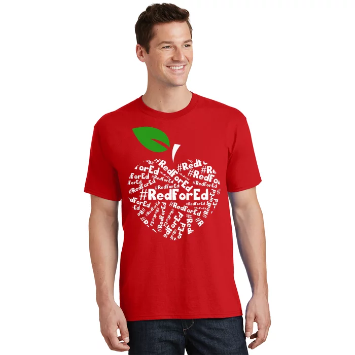 Teacher Red for Ed Teacher Protest T-Shirt