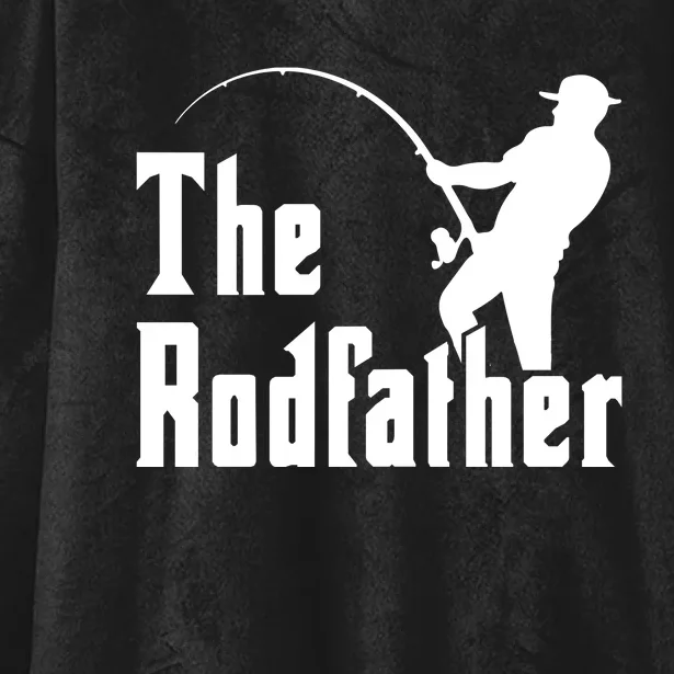 The Rodfather Fishing Hooded Wearable Blanket