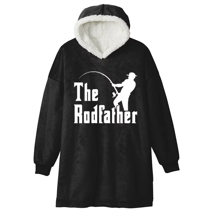 The Rodfather Fishing Hooded Wearable Blanket