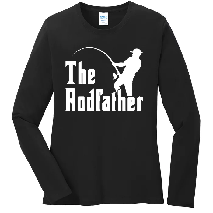 The Rodfather Fishing Ladies Long Sleeve Shirt