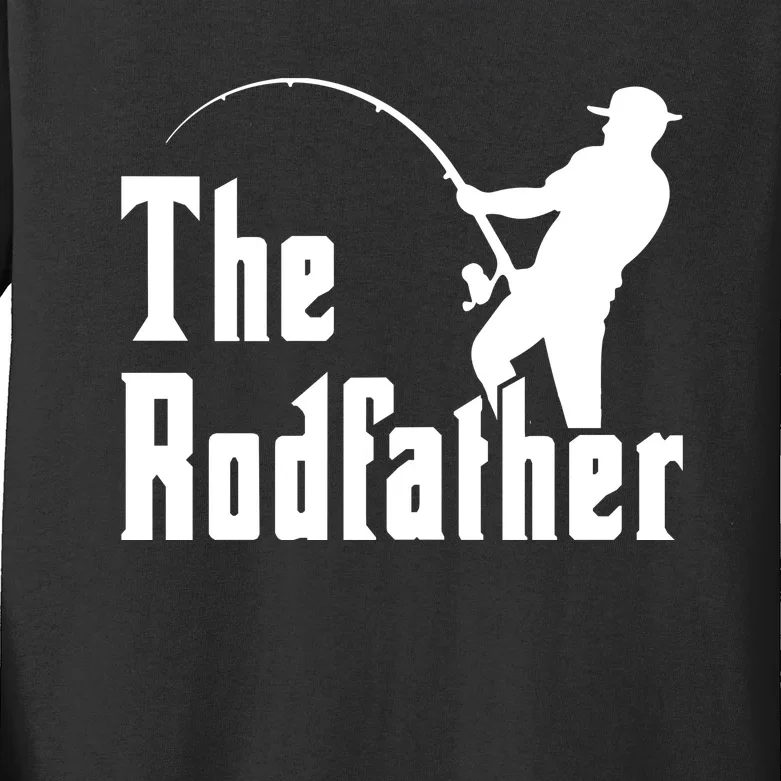 The Rodfather Fishing Kids Long Sleeve Shirt