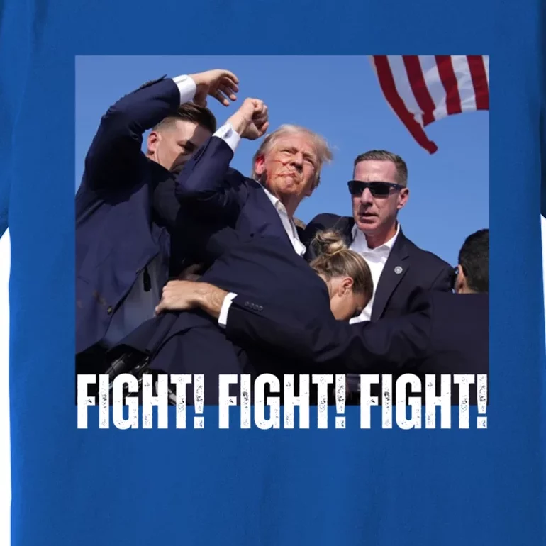 Trump Rally Fight Trump Rally Fight! Fight! Fight! Gift Premium T-Shirt