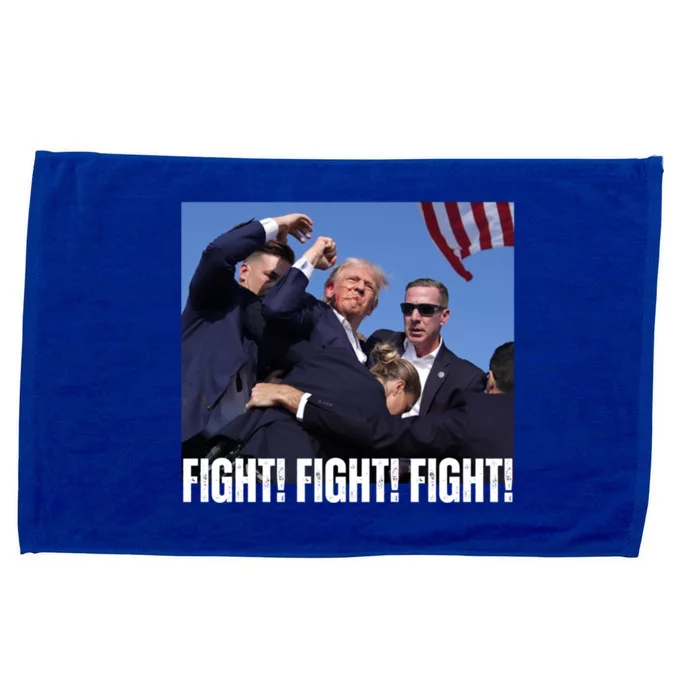 Trump Rally Fight Trump Rally Fight! Fight! Fight! Gift Microfiber Hand Towel