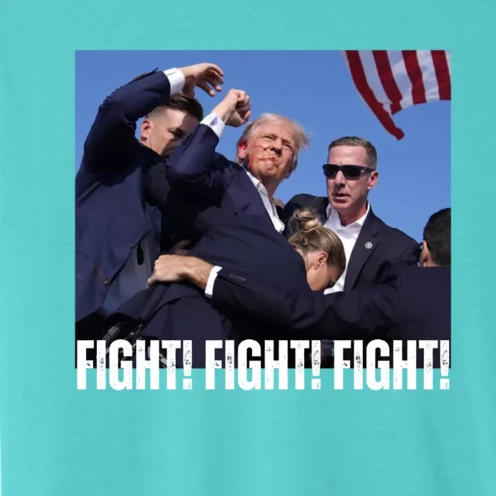 Trump Rally Fight Trump Rally Fight! Fight! Fight! Gift ChromaSoft Performance T-Shirt