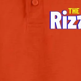 The Rizzler For The Rizz God Dry Zone Grid Performance Polo