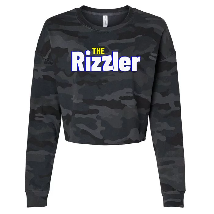 The Rizzler For The Rizz God Cropped Pullover Crew