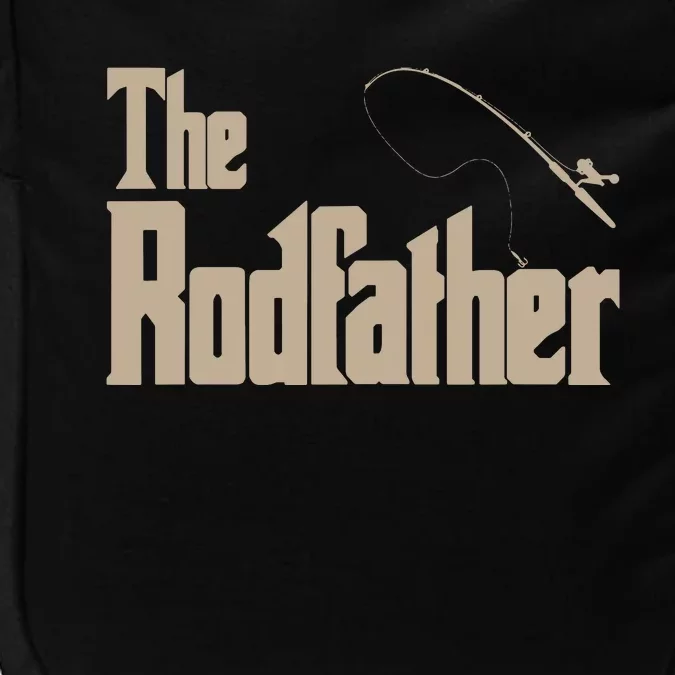 The Rodfather Funny Fishing Dad Gift Impact Tech Backpack