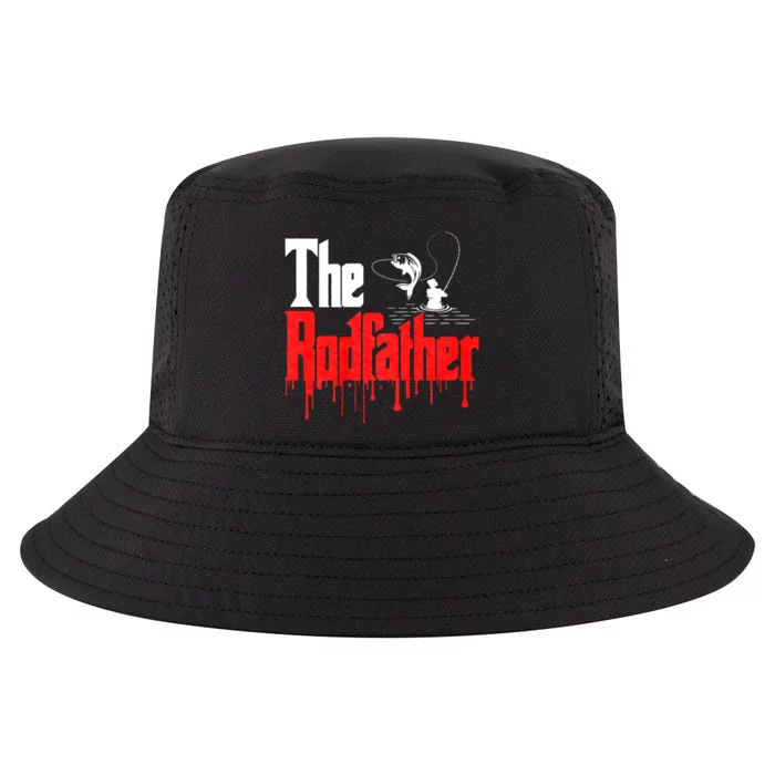 The Rodfather Fishing Humor Cool Comfort Performance Bucket Hat