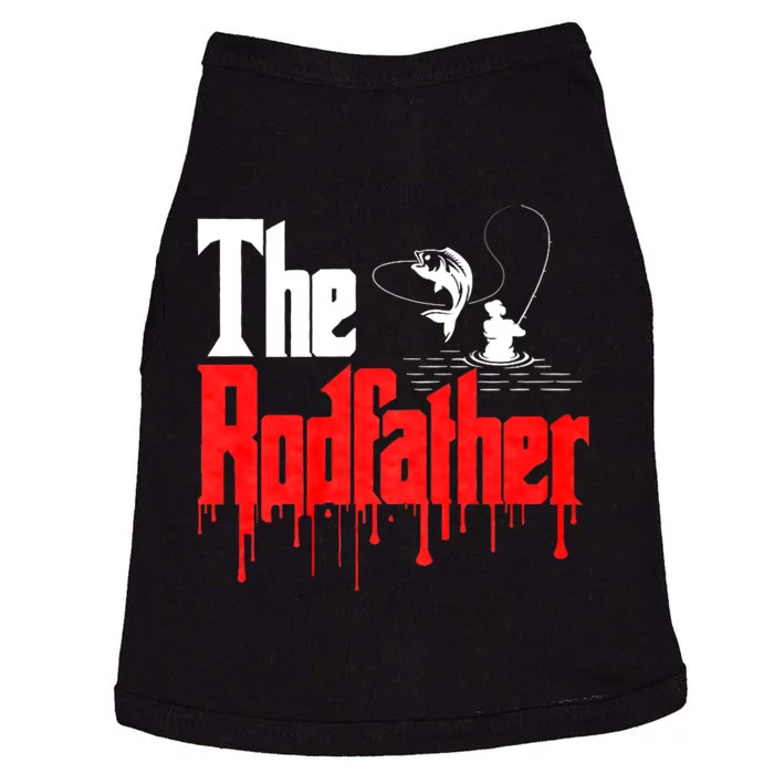 The Rodfather Fishing Humor Doggie Tank