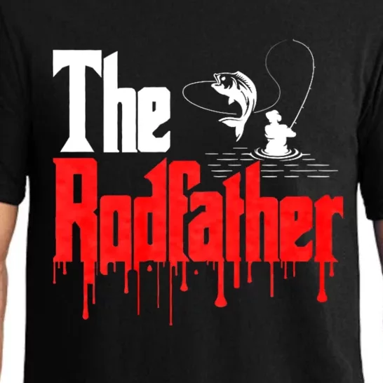 The Rodfather Fishing Humor Pajama Set