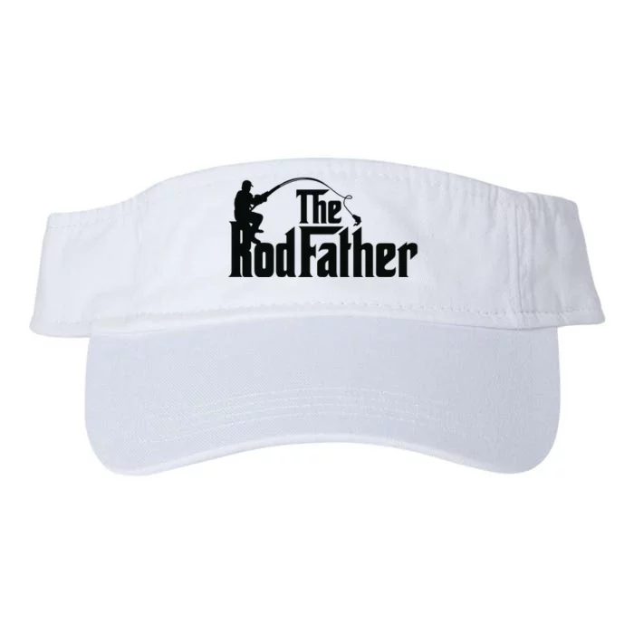 The Rodfather Funny Father’S Day Fisherman Dad Valucap Bio-Washed Visor