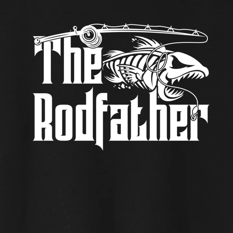 The Rodfather | Fishing Women's Crop Top Tee