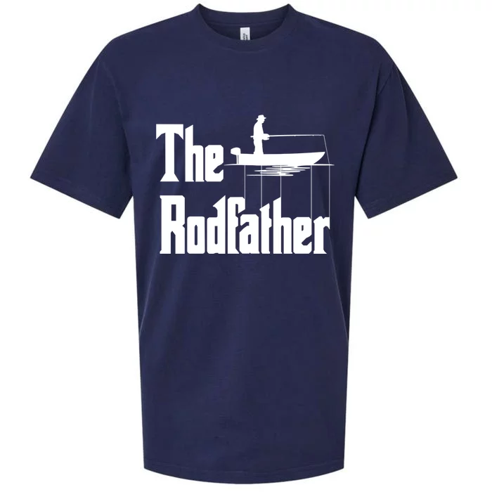 The Rod Father Funny Quote For Fisher Funny Gift Sueded Cloud Jersey T-Shirt