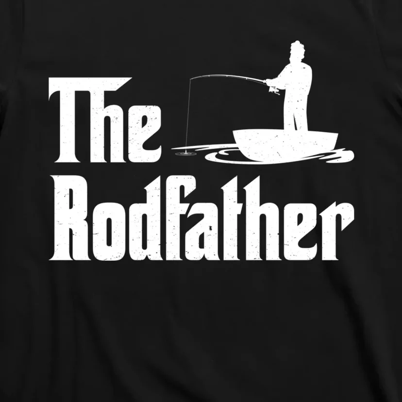 The Rodfather Funny Fishing For Fisherman Gift T-Shirt