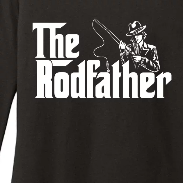 The Rodfather FatherS Day Fishing Lover Fisherman Womens CVC Long Sleeve Shirt