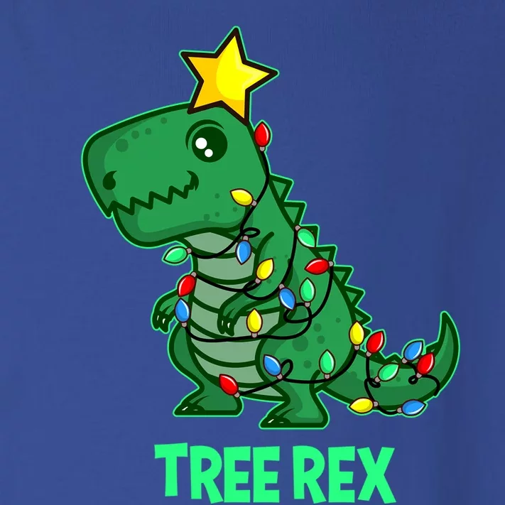 Tree Rex Funny Cute Retro Christmas Dino Cool Gift Toddler Long Sleeve Shirt