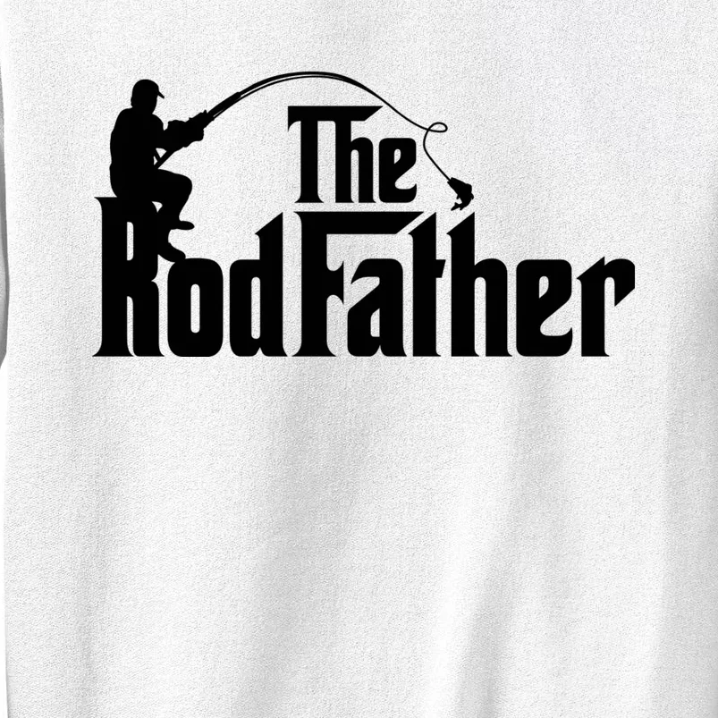 The Rodfather Funny Father’S Day Fisherman Dad Sweatshirt