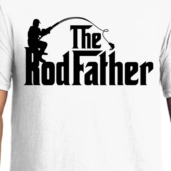 The Rodfather Funny Father’S Day Fisherman Dad Pajama Set