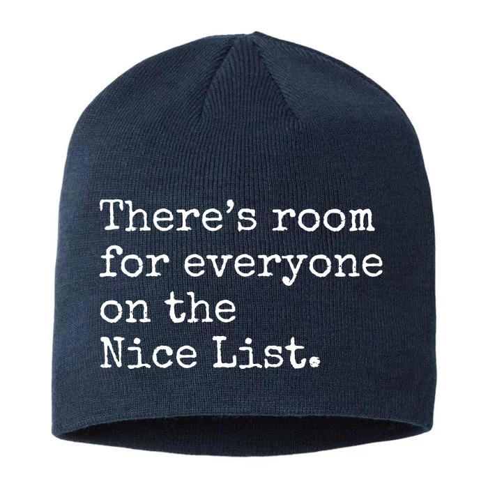 Theres Room For Everyone On The Nice List 8 1/2in Sustainable Knit Beanie