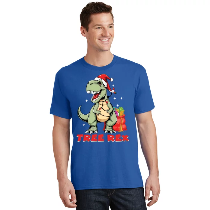 Tree Rex Funny Dino Xmas Tree Christmas Dinosaur Gift T-Shirt