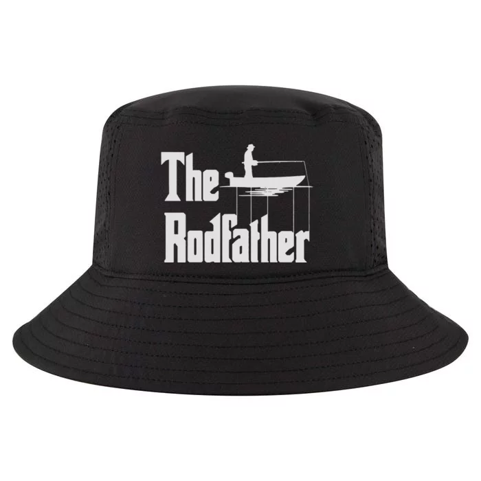 The Rodfather Funny Parody Fishing Gifts Cool Comfort Performance Bucket Hat