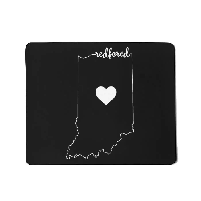 Teacher Red For Ed Redfored Indiana Public Education Gift Mousepad